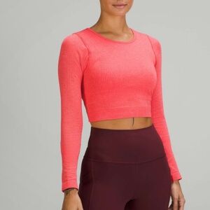 Lululemon Ebb to Street long sleeve size 12 NWT